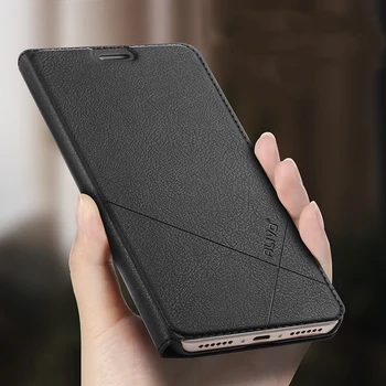 Retro Rahakott Kaardi Pesa Telefoni Puhul Xiaomi Redmi 5 5A 5 Pluss Naha Puhul Vintage Äri-Põrutuskindel Kate Omanik Flip Case