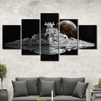 5 Paneeli Kapitali Laeva Imperial Star Destroyer diy diamond maali ristpistes täielik teemant tikandid mosaiik käsitöö Star Wars