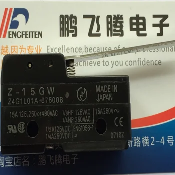 1TK Imporditud Jaapani Z-15GW suure voolu insult piiri mikro lüliti pikk käepide swing 15A