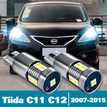 2tk LED Parkimine Valguse Nissan Tiida C11 C12 Tarvikud 2007 2008 2009 2010 2011 2012 2013 2014 2015 Kliirens Lamp