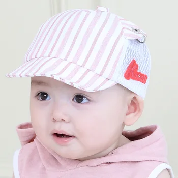 Suvel Reguleeritav Snapback Mütsid Poistele Silma Päike Müts Baby Tüdrukud, Hingav Lapsed Baseball Cap (Ülikond 6-24 Kuud Imikud)