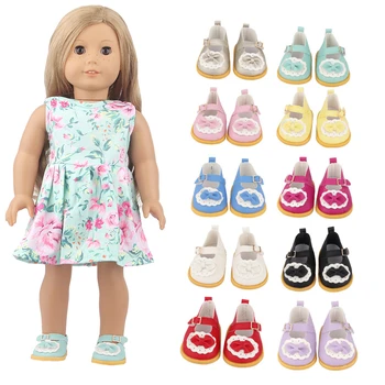 18 Tolline Nukk Kingad, Riided, Käsitöö Saapad Kingad American&43Cm Baby New Born Nukk Tarvikud Põlvkonna Tüdruk'Toy DIY