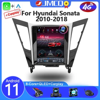 Android 11 2 Din Auto Raadio Hyundai Sonata 2010-2018 Multimeedia Video Mängija, Navigatsioon 4G Carplay/Android Auto juhtseade DVD