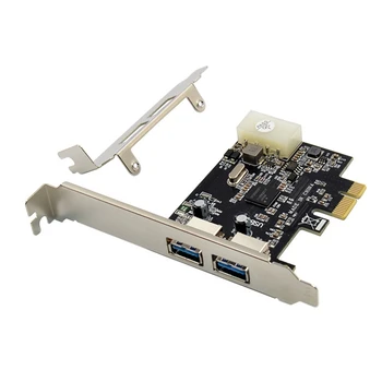 NEC720200 PCI-E X1 Ärkaja Kaardi Dual Port USB 3.0 laienduskaardi 5G Määra Väline USB-Master, Konverteerimine-Kaart