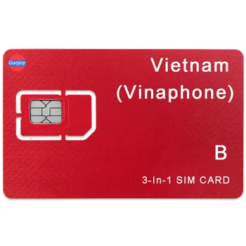 Vietnam Vinaphone Ettemakstud Sim-Kaart B,Piiramatu Andmete, talk & tekst,4G LTE võrgu telefoni kaardi,Vietnam Travel sim-Kaart,4G Andmeside kaart
