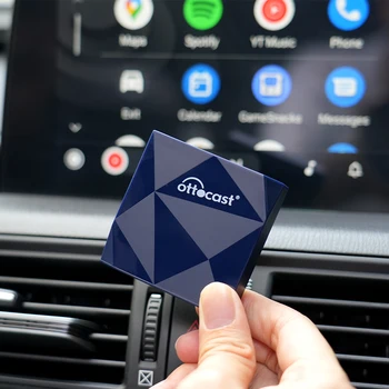 Ottocast A2Air traadita Android Auto Adapter traadiga ja traadita Spotify Waze puhul OME Android Auto Multimeedia VW,Toyota,Honda