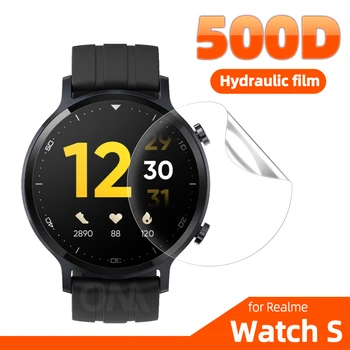 HD Full Coverage Screen Protector for Realme Vaadata, \ S \ S Pro Smart watch Hüdrogeeli Kaitsva Tarvikud Film (Mitte Klaasist)