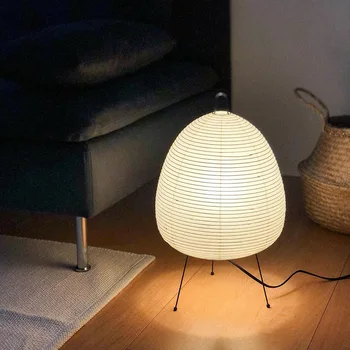Jaapani Disain Akari Noguchi Yong Tabel Lamp Riispaber Seistes Lambi Magamistuba Home Decor Uuringu Elutuba Baar Valgustid