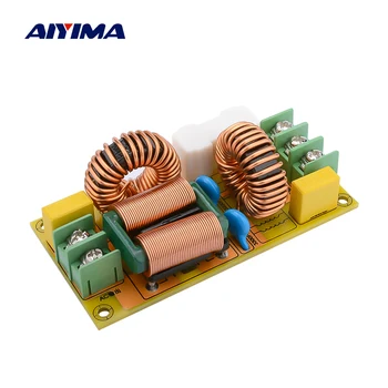 AIYIMA 25A EMI Power Filter Juhatuse Anti-interferentsi AC Power Filter Toide Kõlar Võimendi DIY