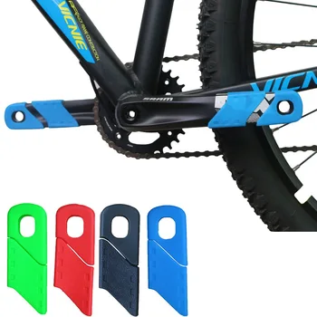 4TK Jalgratta Vänt Silikoon Kate Bike Crankset Non-slip Protector Jalgrattasõit MTB Tarvikud Vältida Kriimustusi