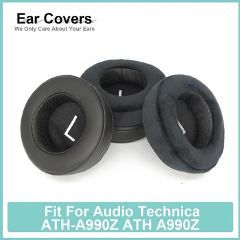 Kõrvapadjakesed Audio-Technica ATH-A990Z ATH A990Z Kõrvaklappide Earcushions Valgu Veluur Padjad Mälu Vaht Kõrva Padjad